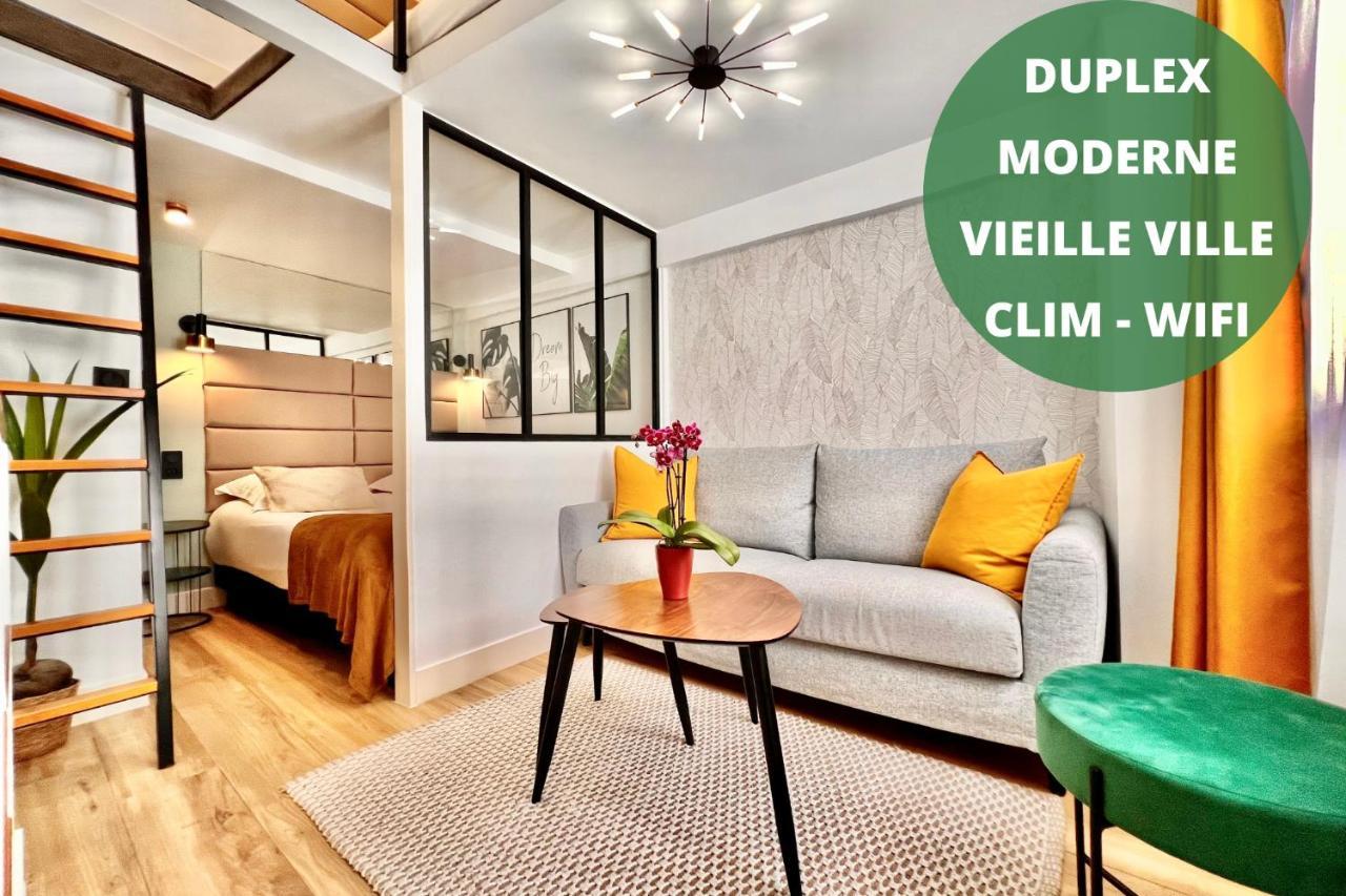 ニースDuplex Le Gesu - Heart Of Old Town - Modern - Wifi - Climアパートメント エクステリア 写真